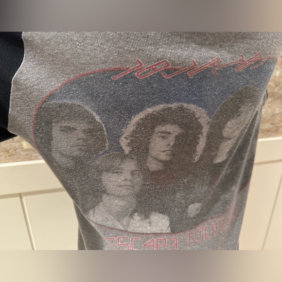 Vintage Journey 1981 Original Escape Tour Raglan Tee Shirt 3/4 Sleeve L Large - Picture 4 of 8